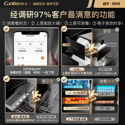 康宝XDZ100-EF122消毒柜好不好？用户评价让人大吃一惊！