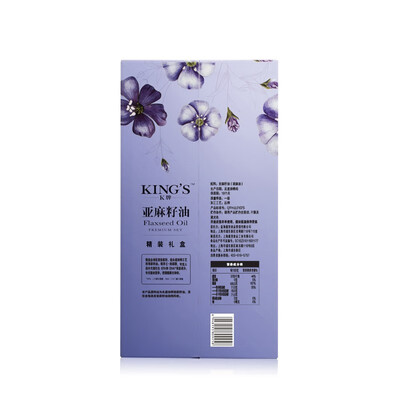 金龙鱼 KING'S亚麻籽油750ML*2