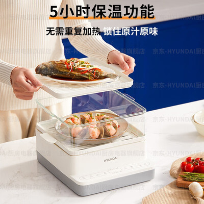 买电蒸锅和蒸蛋器哪个实用（HYUNDAI CF002 电蒸锅 18L 多功能家用蒸蛋器是否值得入手）-图片3