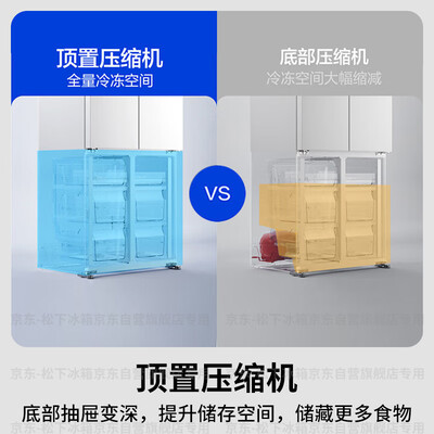 松下NR-JD51CPA-W 510升对开门冰箱靠谱吗,揭秘内幕(松下冰箱冷藏室温度怎么调整)-图片5