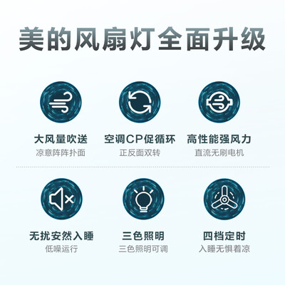 吊扇灯和隐形吊扇灯哪个好（美的36寸隐形吊扇灯客厅吊灯质量烂不烂）