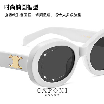 墨镜普通款和偏光款有什么区别(CAPONI 小框猫眼偏光墨镜复古墨镜靠谱吗,揭秘内幕)