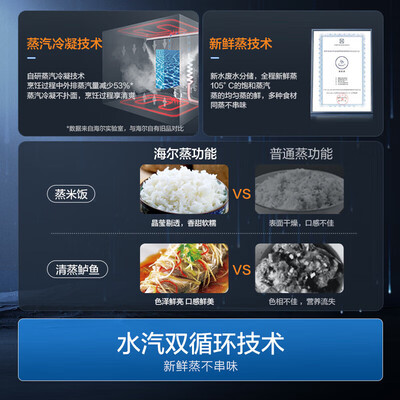 海尔蒸烤箱怎么样(海尔ZT450-50BU1蒸烤箱50L嵌入式烘烤箱评测说真相)-图片1