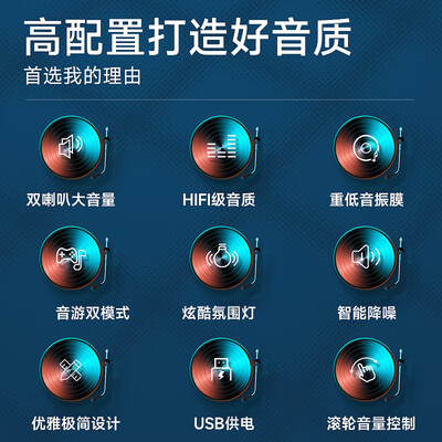 限时优惠!购买夕风usb电脑音箱-有线连接低音炮怎么样,真降价还是有猫腻?