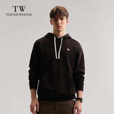 teenieweenie的卫衣怎么样（Teenie Weenie男士连帽卫衣黑色L运动男装质量如何）
