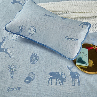 金丝莉 金银花冰丝席 JX-1229 席150×195cm (1.5米)