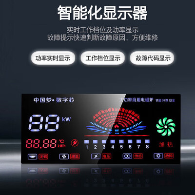长城 双头电磁炉 15KW 一平一凹质量烂不烂（长城牌电磁炉怎么用）-图片5
