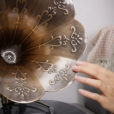 名伶留声机怎么样(名伶MJ209复古留声机蓝牙金属唱臂黑胶唱片机值得手入吗)