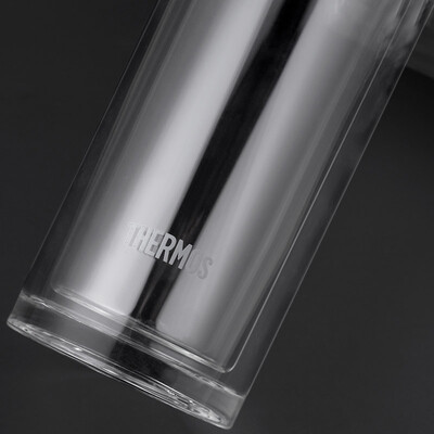 THERMOS膳魔师 双层玻璃杯 TCGB-400 400ml