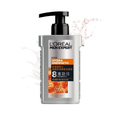 欧莱雅LOREAL 男士激能长效精华露 50ml(男士乳液 男士精华液 保湿精华 焕活能量 吴彦祖同款)