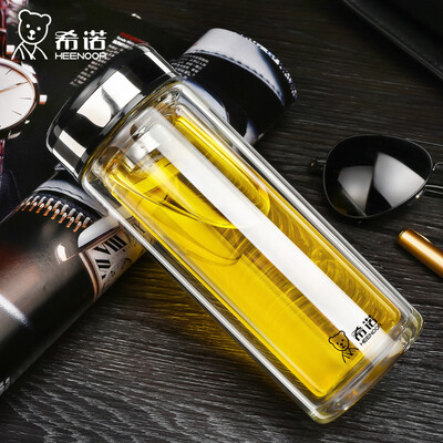 希诺 双层玻璃杯（流通款） XN-6752 230ml