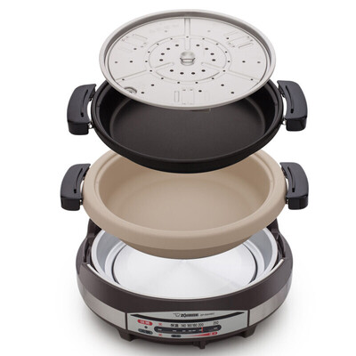 象印 多功能不锈钢电火锅 EP-RAH30C-XJ 5.3L