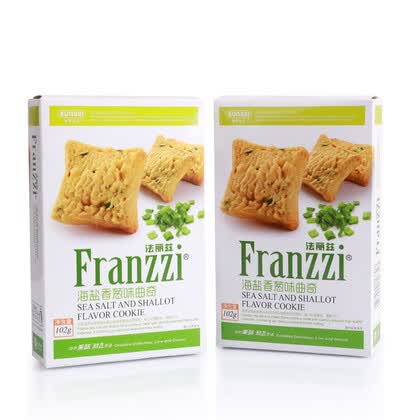 法丽兹(franzzi) 法丽兹蔓越莓曲奇饼干102g精美盒装零食儿童小吃早餐