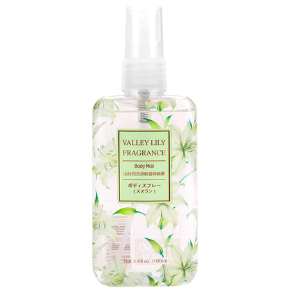 名创优品miniso山谷百合花香润肤香体喷雾香水男女通用网红爆款腋下淡