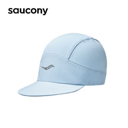 Saucony索康尼圆顶帽男女潮流帽子运动帽中性浅蓝色均码
