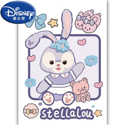 迪士尼（Disney）卡通可爱星黛露行李箱贴纸房间墙壁冰箱旅行箱拉杆箱装饰贴画防水 星黛露ies【30厘米高一张】