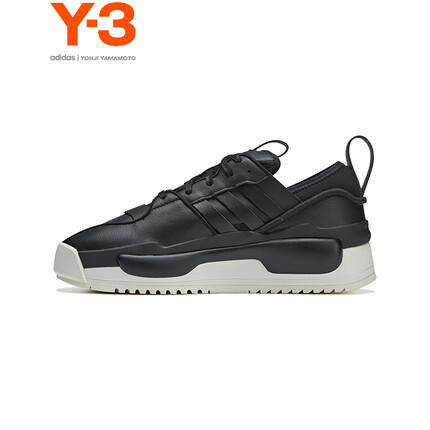 Y-3【商场同款】y3 RIVALRY 秋冬新款男士板鞋休闲鞋情侣款39ID5431 黑色 8 42