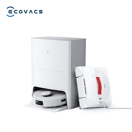 科沃斯扫地机器人T10OMNI+擦窗机器人960