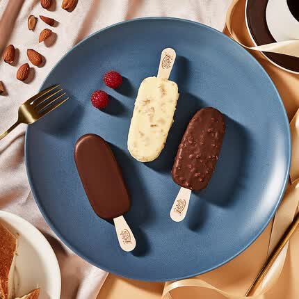 美怡乐经典脆宝榴莲味冰淇淋雪糕巧克力脆皮冰激凌58g*20支 经典脆宝10支+脆宝榴莲10支