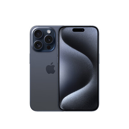 Apple iPhone 15 Pro A3104 128GB 蓝色钛金属 支持移动联通电信5G 双卡双待手机