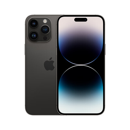 Apple iPhone 14 Pro Max A2896 256GB 深空黑色 支持移动联通电信5G 双卡双待手机
