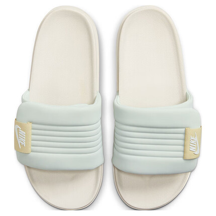 耐克NIKE休闲鞋男一字拖OFFCOURT ADJUST拖鞋外穿DQ9624-003帆白42.5