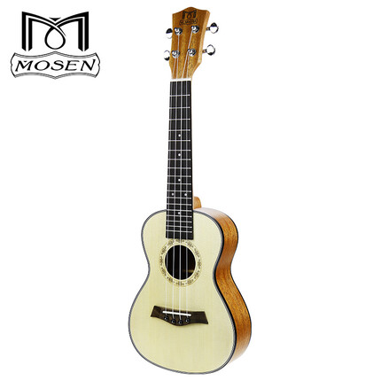 莫森(MOSEN)MUC810云杉木ukulele尤克里里乌克丽丽初学者jita入门吉它乐器小吉他23英寸