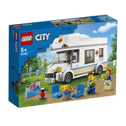 乐高（LEGO）积木拼装 60283 假日野营房车 5岁+男孩女孩儿童玩具新年礼物