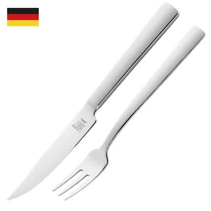 双立人（ZWILLING） 西餐餐具专用套装Dinner保税区现货 牛排刀叉 2件套-07150-259 18/10不锈钢