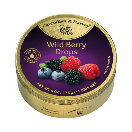 嘉云糖德国进口什锦浆果味经典硬糖婚庆喜糖伴手礼送女友礼物网抑云水果糖175g