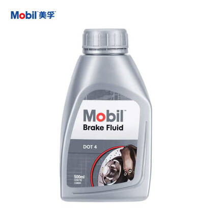 美孚（Mobil）美孚刹车油 DOT4 0.5L 汽车保养