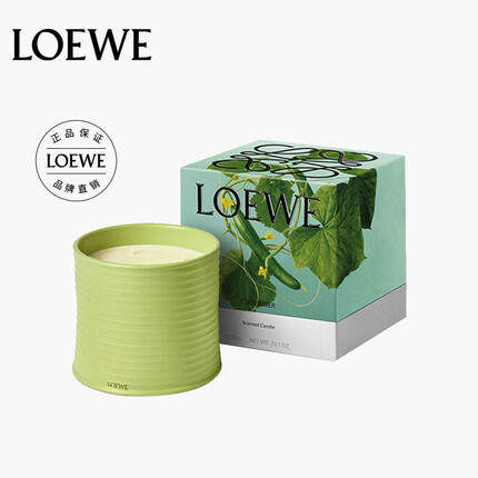 罗意威（LOEWE）香氛 黄瓜香薰蜡烛170g小号 小众礼品礼物 家居摆件