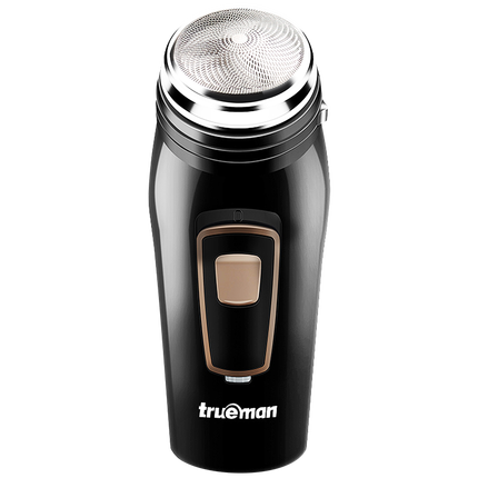 真汉子 trueman8008男士旋转式单头电动剃须刀刮胡刀剃胡子刀小巧便携圆头充电式鬓角刀胡须刀 常规款 单机