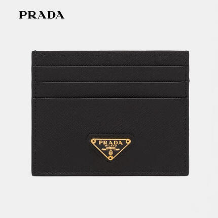 普拉达（PRADA）女士卡片夹 1MC025-QHH-F0002 黑色 TU礼物