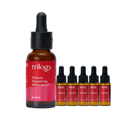 萃乐活密集精华油养护套组玫瑰果油30ml+5ml*5