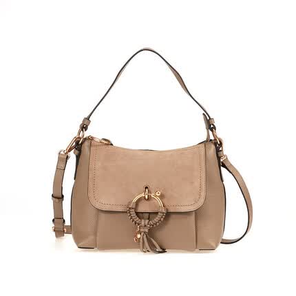 克洛伊22春夏浅棕色皮革手提单肩斜挎包 CHS17US910330 23W 送女友