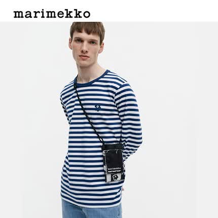 marimekko 2023早秋新款休闲时尚单肩包 棉本色，黑色 玛莉美歌