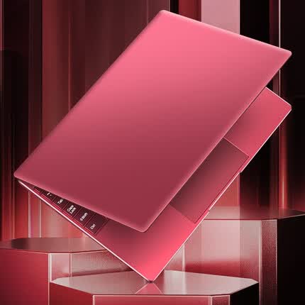 2023新款15.6英寸轻薄笔记本电脑便携商务办公超薄游戏本高清全面屏窄边框学生手提轻薄本网课智能驼 全金属玫瑰金 四核高速处理器8+256固态