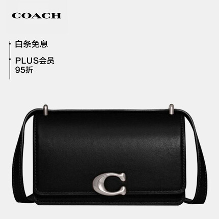 蔻驰女士专柜款BANDIT小号单肩斜挎包CD724LHBLK