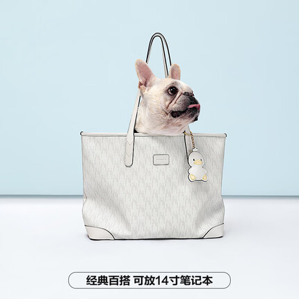 纽芝兰（NUCELLE）托特包女包包时尚大容量通勤包高级感单肩手提包腋下包 072灰白色