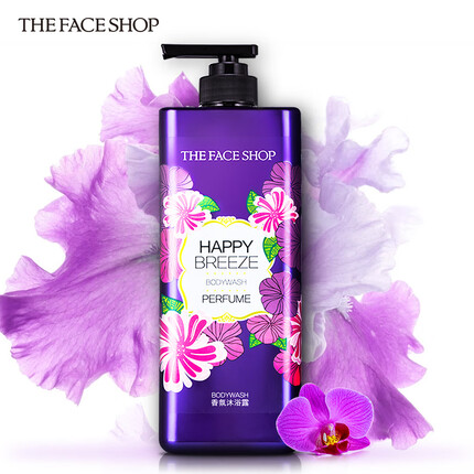 菲诗小铺(THE FACE SHOP) 浪漫邂逅香氛沐浴露 900ml 男女通用沐浴乳 轻盈润泽 留香持久