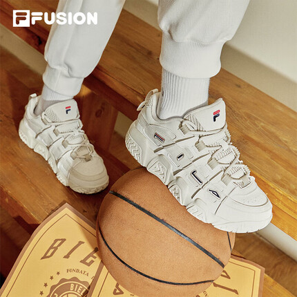 FILAFUSION斐乐潮牌BARRICADE女鞋篮球鞋2023春运动休闲鞋