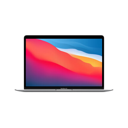 Apple MacBook Air 13.3 新款8核M1芯片(7核图形处理器) 8G 256G SSD 银色 笔记本电脑 MGN93CH/A