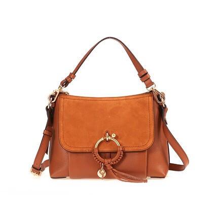 克洛伊22春夏枫叶棕色皮革手提单肩斜挎包 CHS17US910330 242 送女友