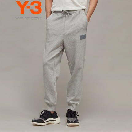 Y-3【商场同款】FT CUF PANT春尚新款休闲裤男士束口裤38IB4809 灰色 XL