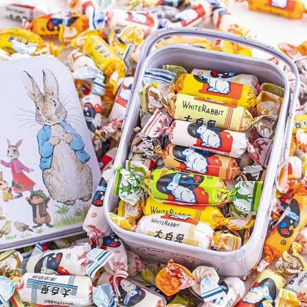 大白兔奶糖114g六一儿童节送男女朋友生日礼物奶糖精致礼盒婚庆喜糖礼盒 大白兔114g多口味手提盒