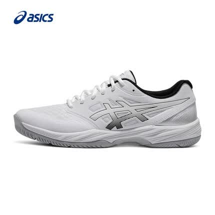 亚瑟士ASICS羽毛球鞋男鞋稳定透气运动鞋制胜球场 GEL-COURT HUNTER 3 白色/黑色 43.5