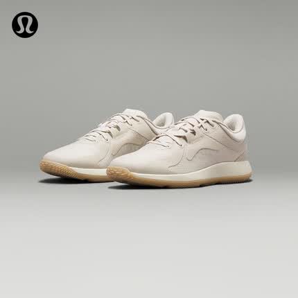 lululemon丨strongfeel 女士训练鞋 LW9EMKS 天然象牙色/柠檬花布/浅驼色 38