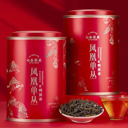 七春茶叶凤凰单枞鸭屎香500g 潮州清香型单丛茶乌岽单从礼盒送长辈