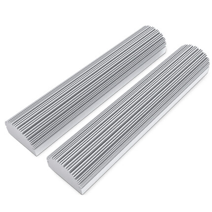 尔蓝（Airline）对折式挤水胶棉拖把头33cm 吸水海绵拖布 墩布地拖家用干湿两用 替换头2只装